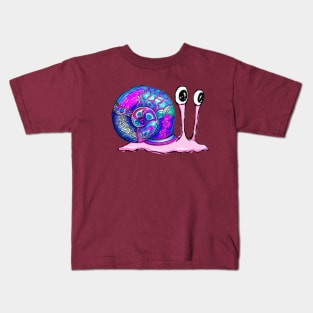 Cute Snail Kids T-Shirt